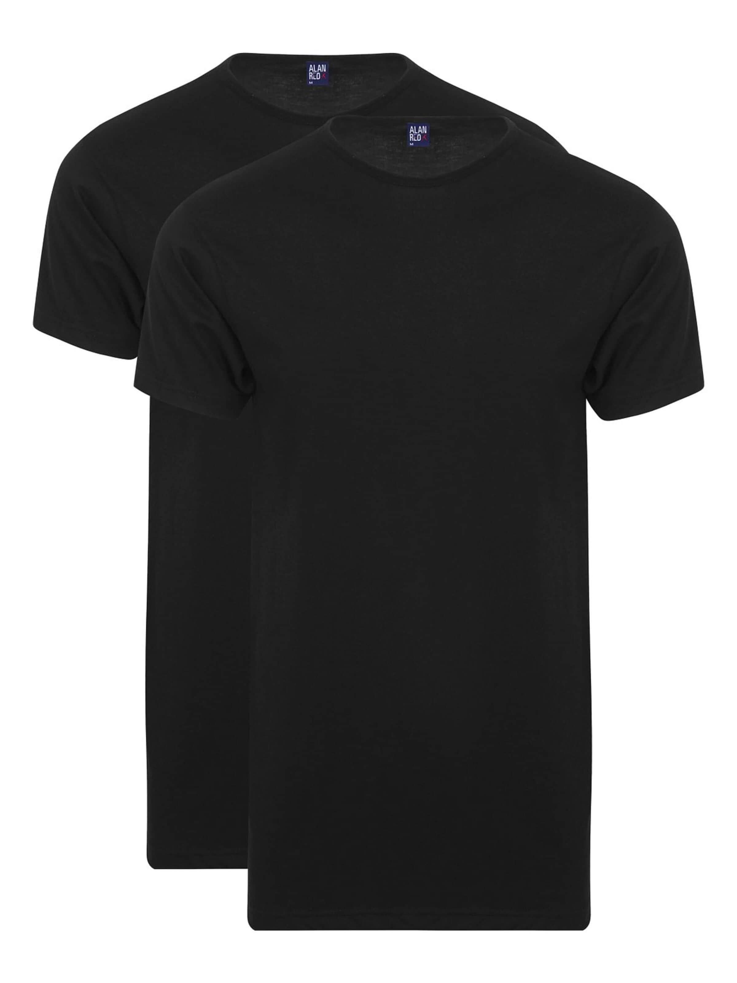 alan red Shirt 'Derby' in Black: front