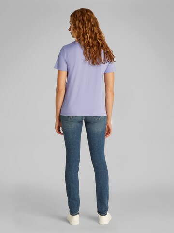 Calvin Klein Jeans Μπλουζάκι 'SHADOW' σε λιλά