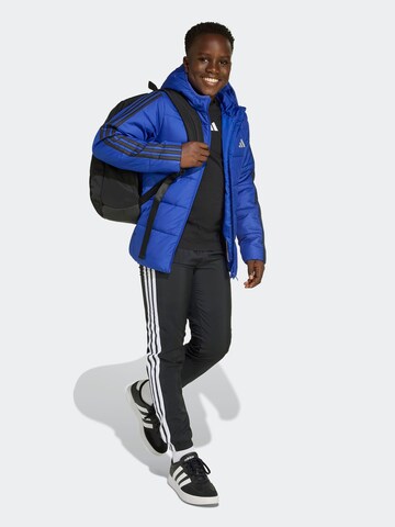 ADIDAS SPORTSWEAR Sportjacke 'ESS' in Blau: Vorderseite
