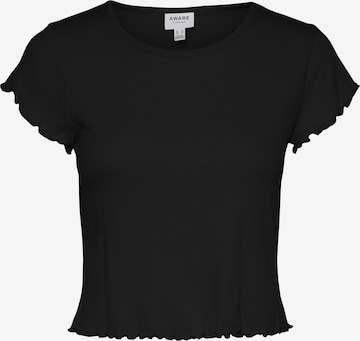 Vero Moda Aware Majica 'Tulia' | črna barva: sprednja stran