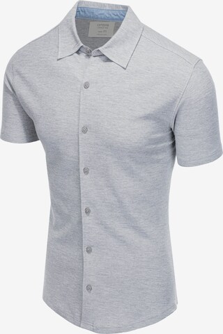 Ombre Slim fit Overhemd 'K541' in Grijs