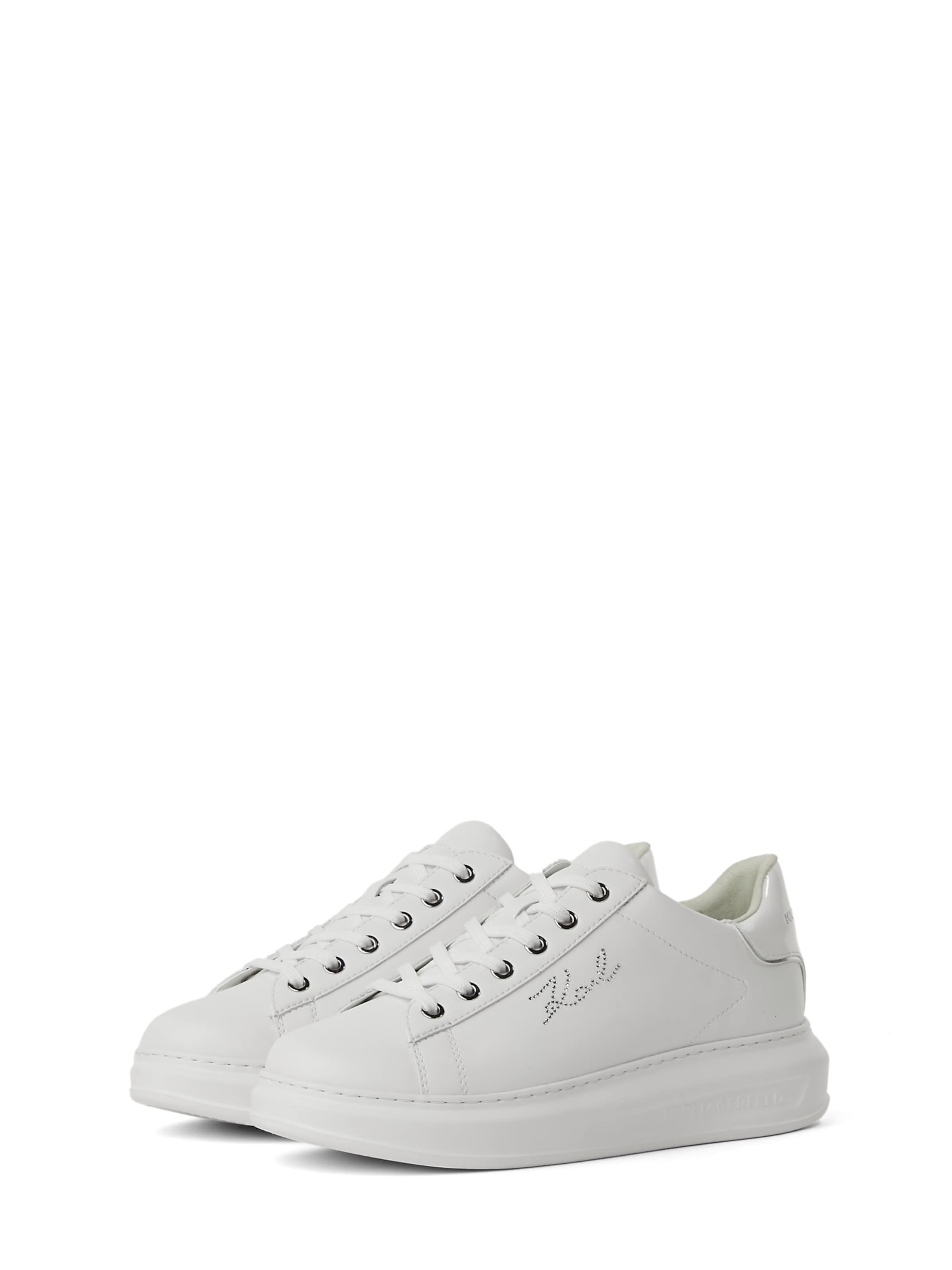 Baskets basses 'Karpi' Karl Lagerfeld en blanc
