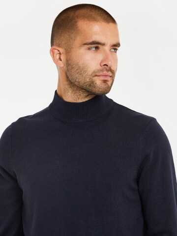 Threadbare Pullover in Blau