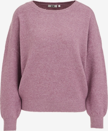 purpurinė WE Fashion Megztinis: priekis
