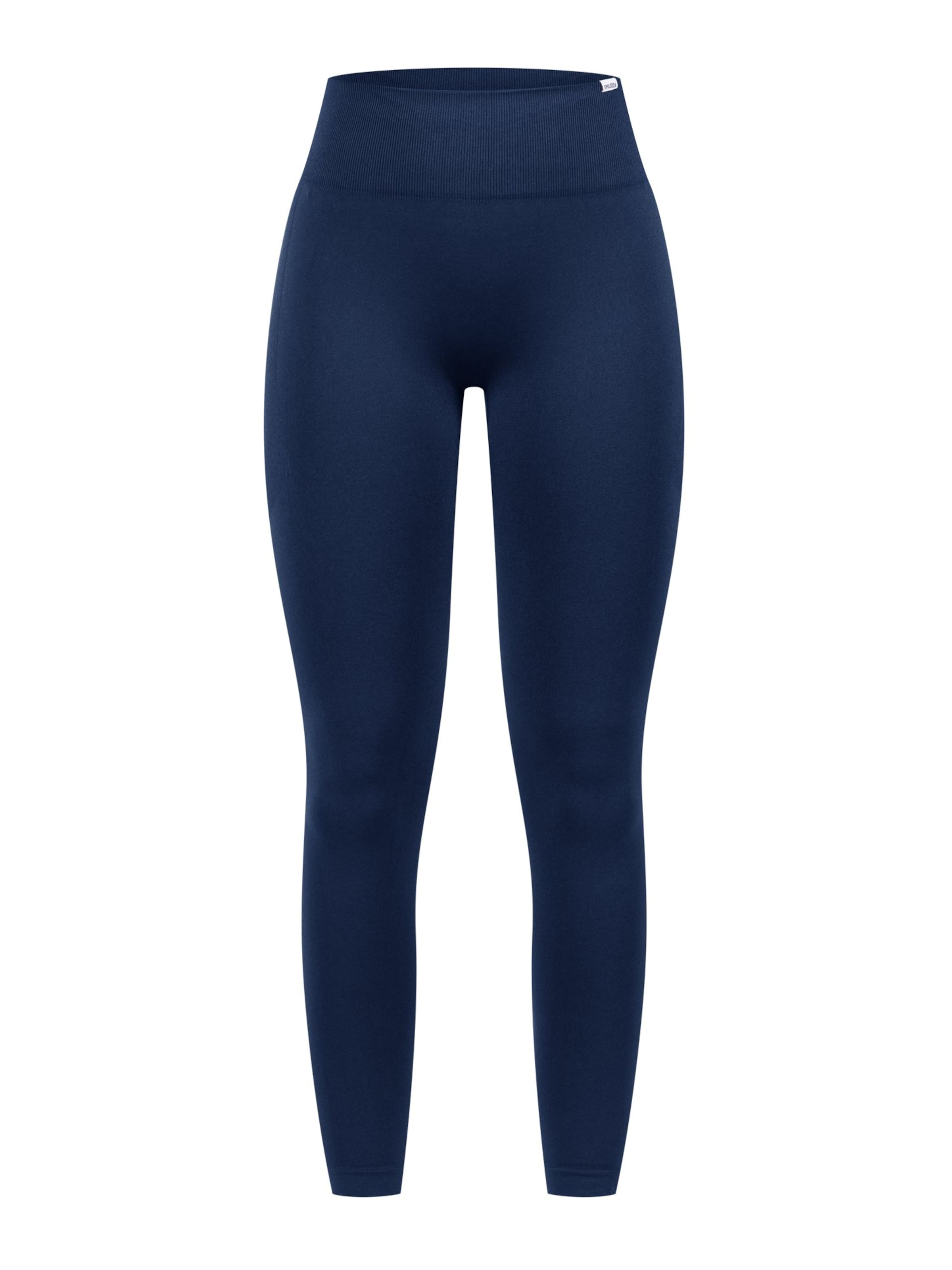 Smilodox Slim fit Leggings in Blue: front