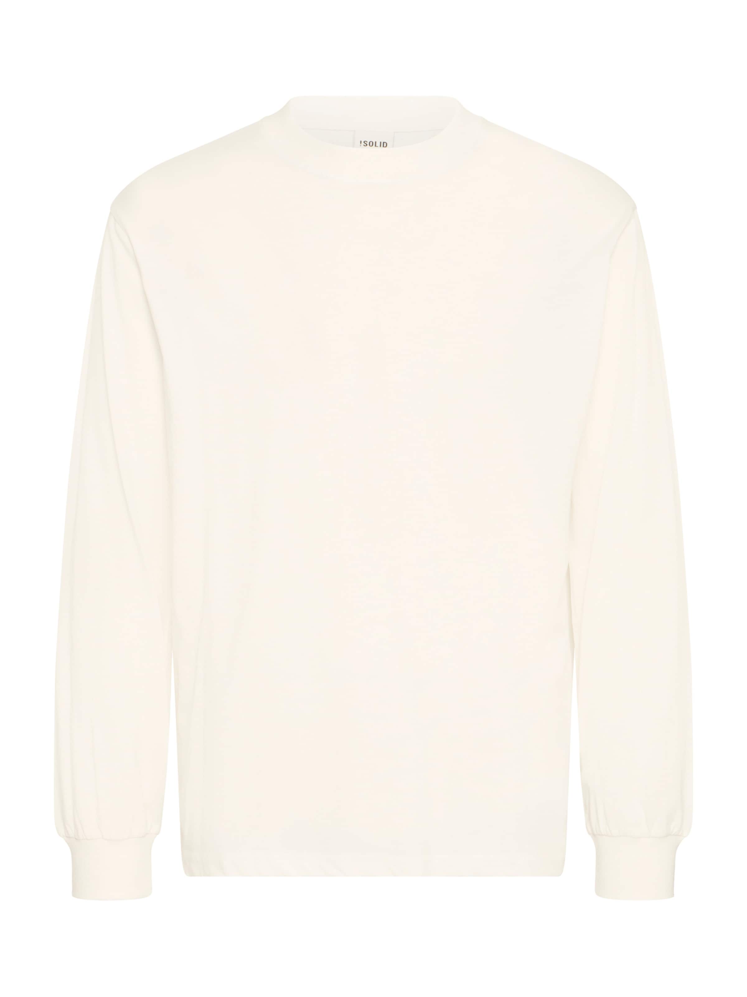 !Solid Sweatshirt 'SDREYNALDO' in White, Item view