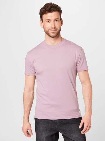 HOLLISTER T-Shirt in Lila: Vorderseite