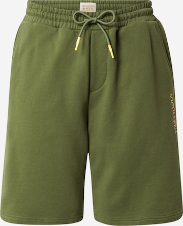 Pantaloni de la SCOTCH & SODA pe verde: față