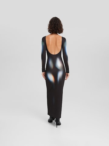 Robe de soirée Bershka en noir