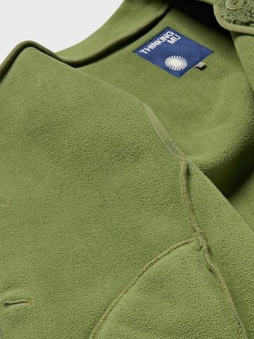 Thinking MU Knitted vest 'JAY' in Green