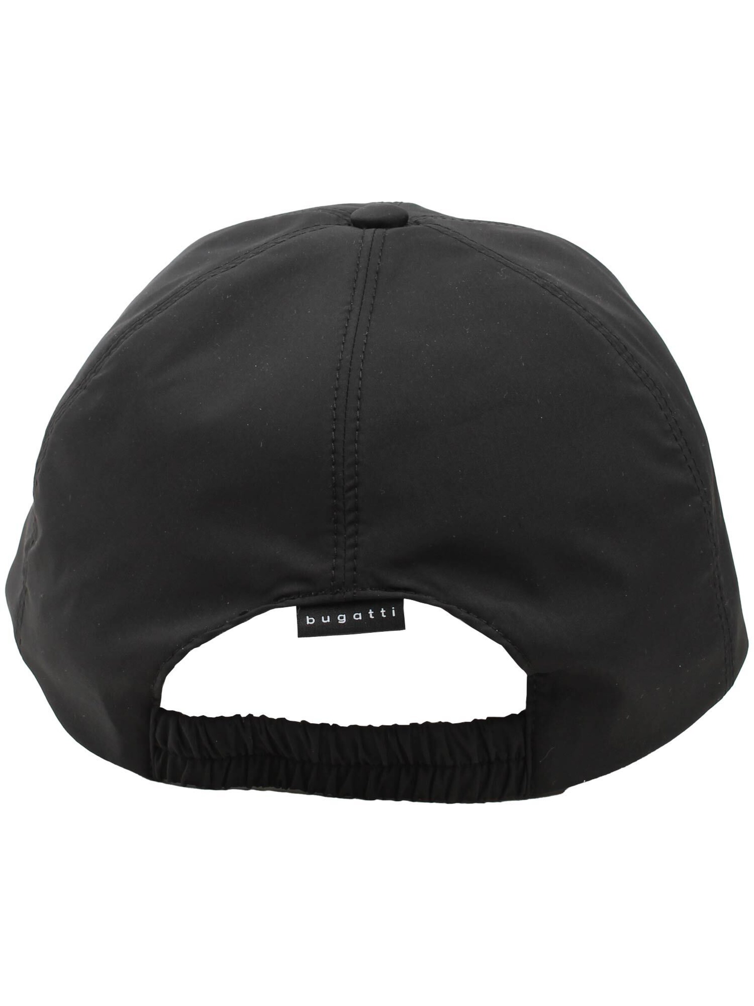 bugatti Cap in Schwarz