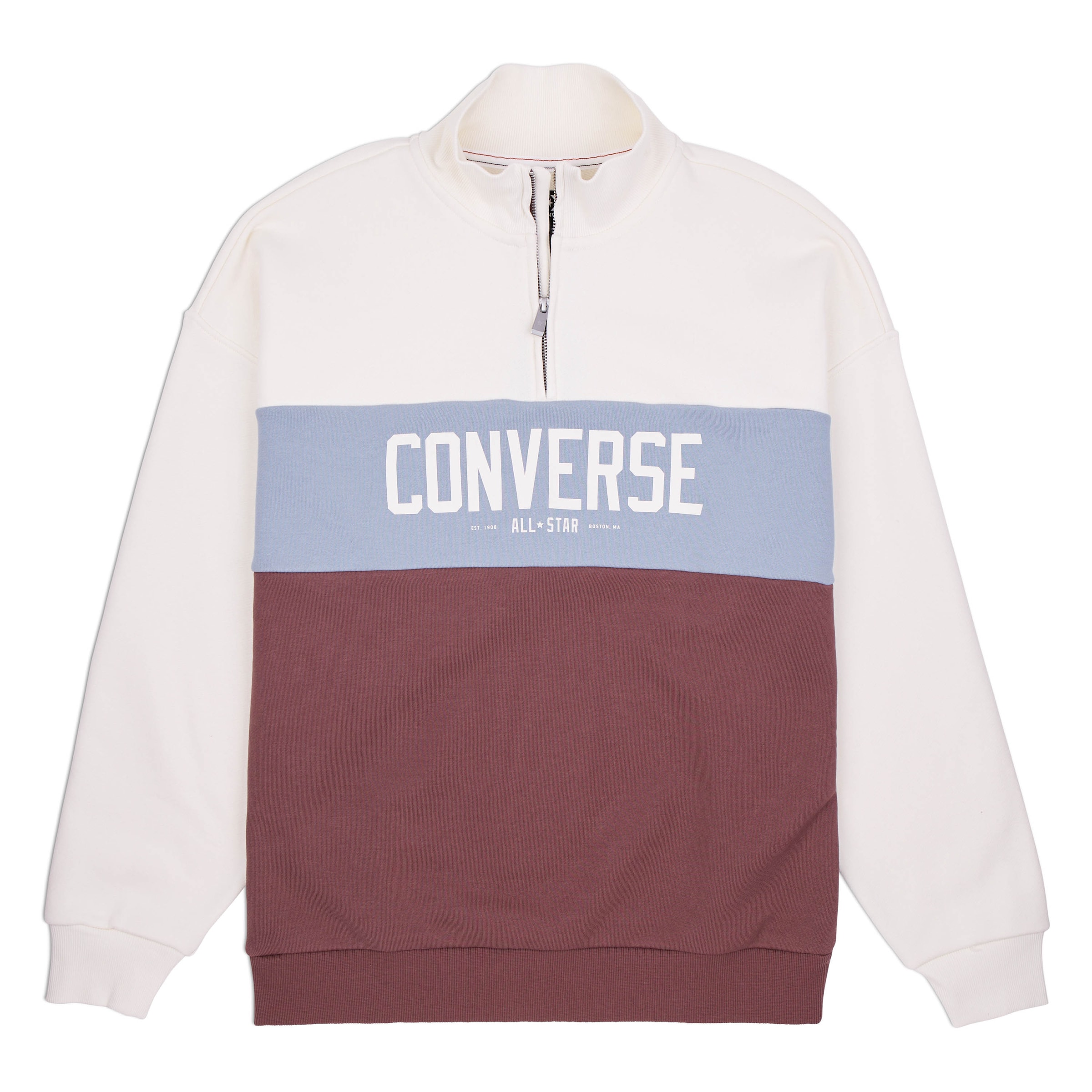 CONVERSE Sweatshirt in Rot: Vorderseite