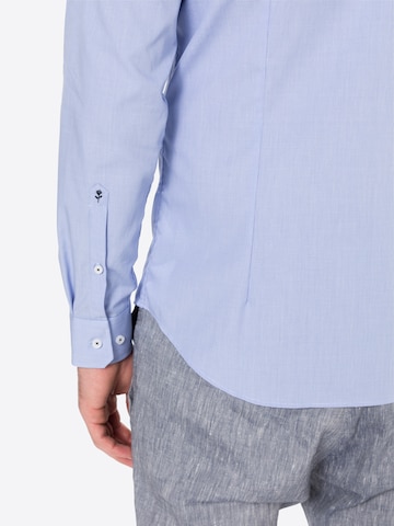 SEIDENSTICKER Slim fit Business shirt in Blue