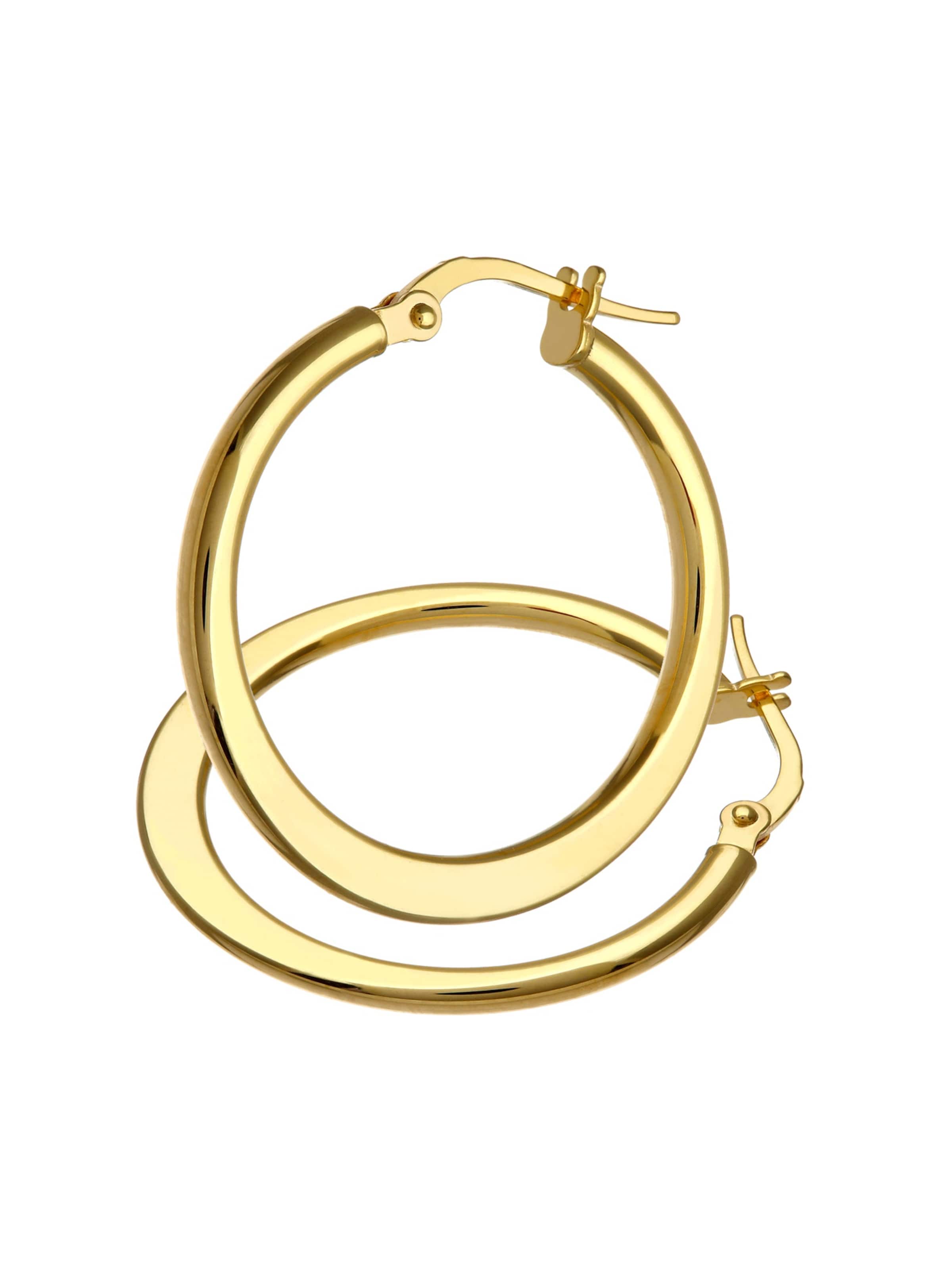 Vanlere Earrings in Gold: front