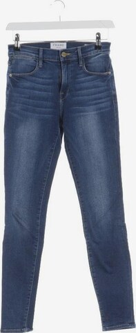 FRAME Jeans in 24 in Blue: front