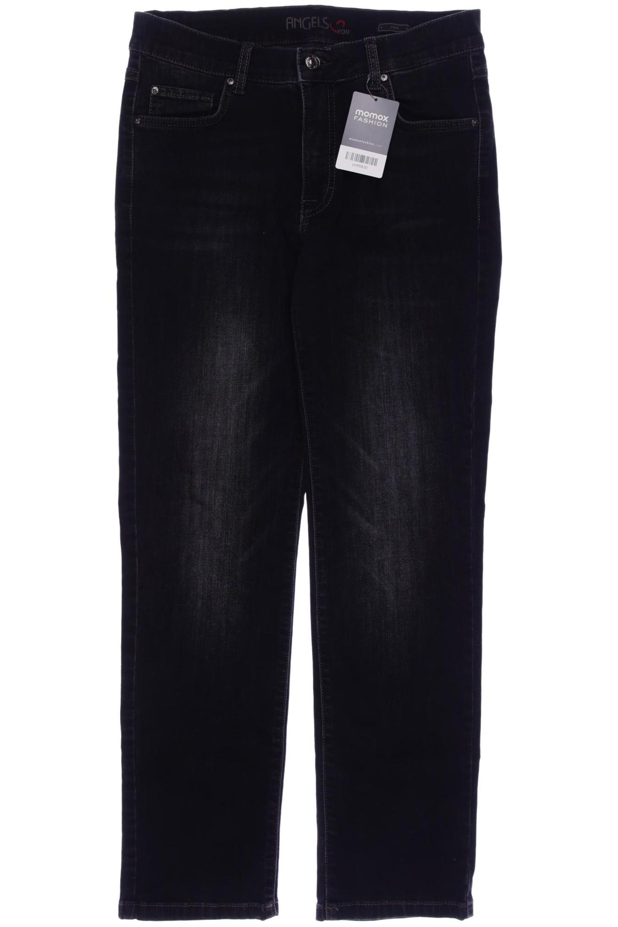 Angels Jeans in 30 in Black: front