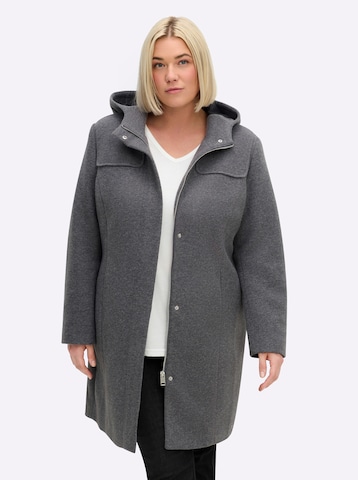 SHEEGO Between-Seasons Coat in Grey: front