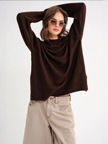 MixRay - Pullover 'Pullover' em castanho