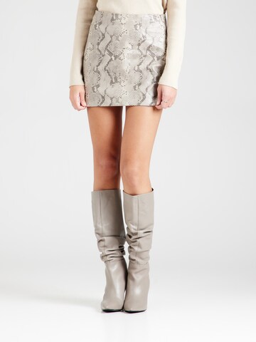 Jupe TOPSHOP en gris : devant