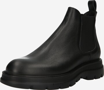 Copenhagen Chelsea Boots in Schwarz: predná strana