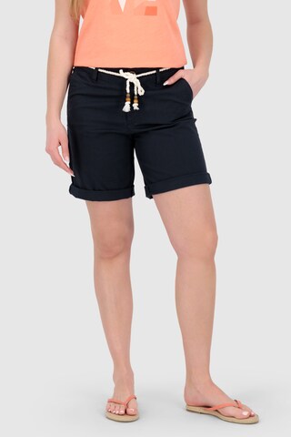 alife & kickin Regular Pants 'Ayana' in Blue: front