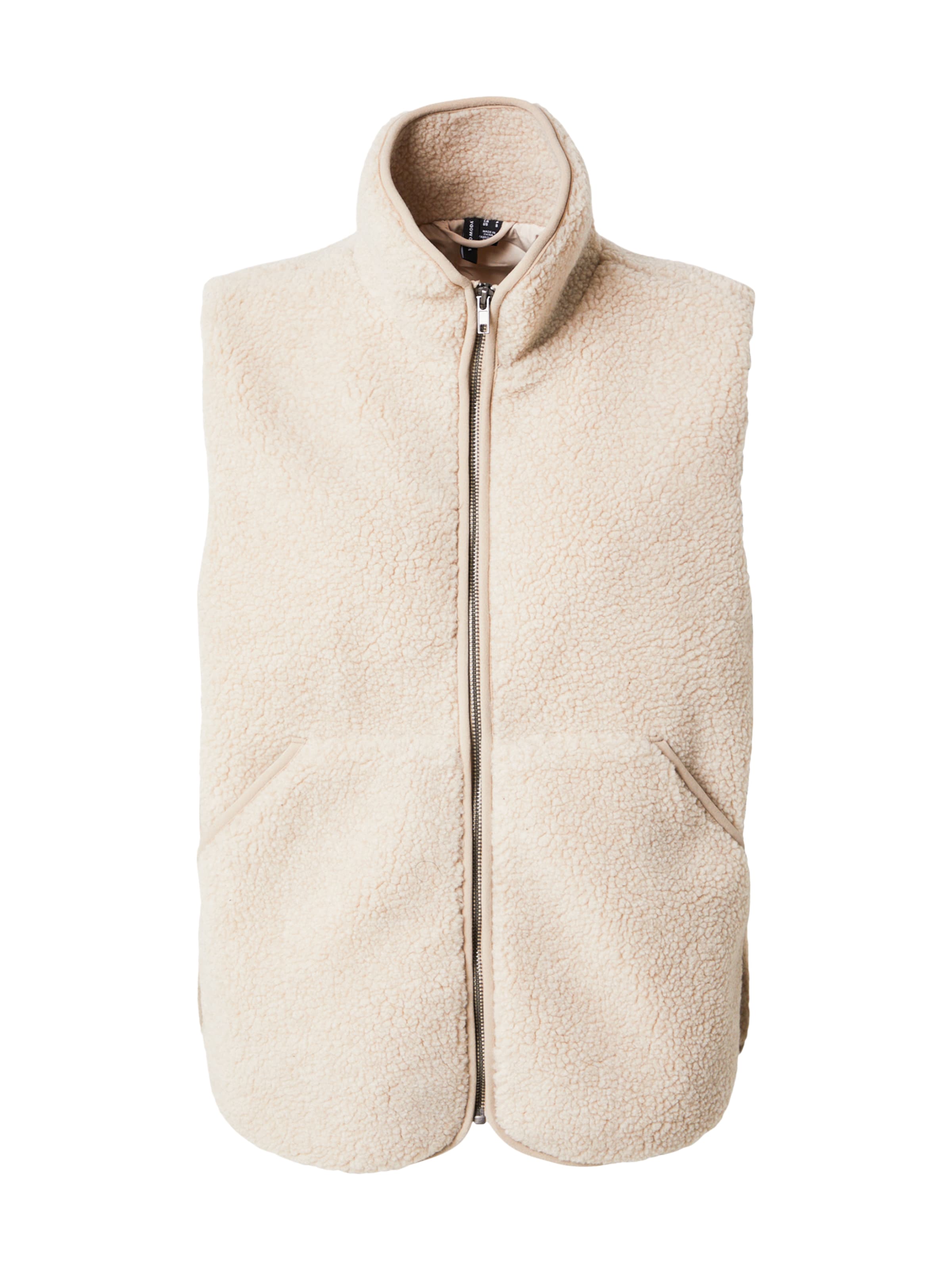 Gilet 'VMJOSEFINE' VERO MODA en beige : devant