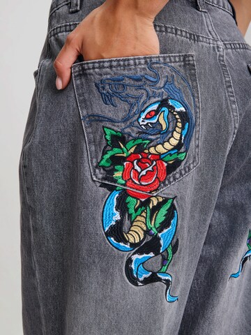 Ed Hardy Loose fit Jeans in Grey