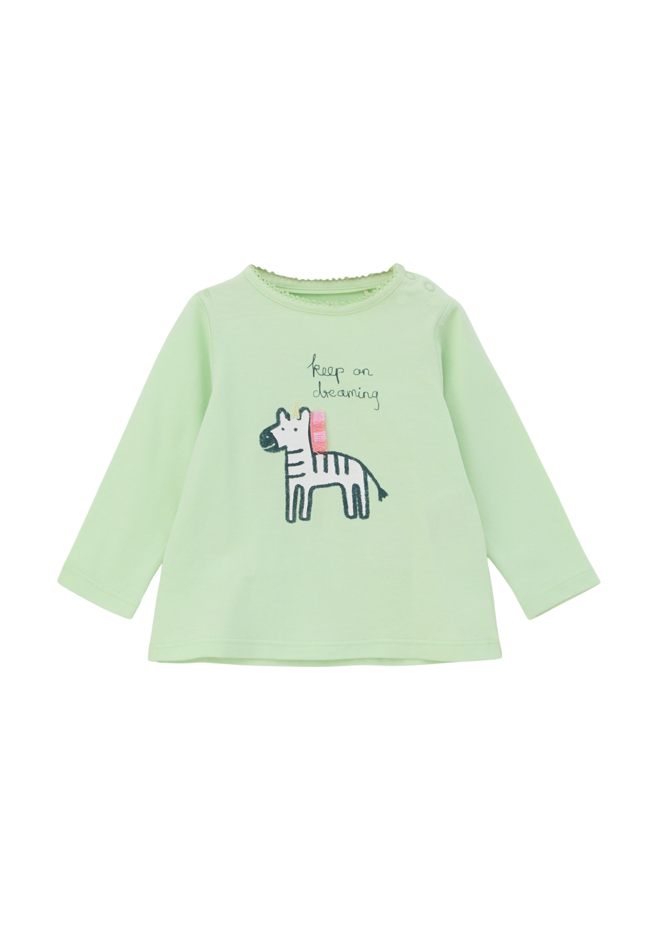 s.Oliver Shirt in Grün: Vorderseite