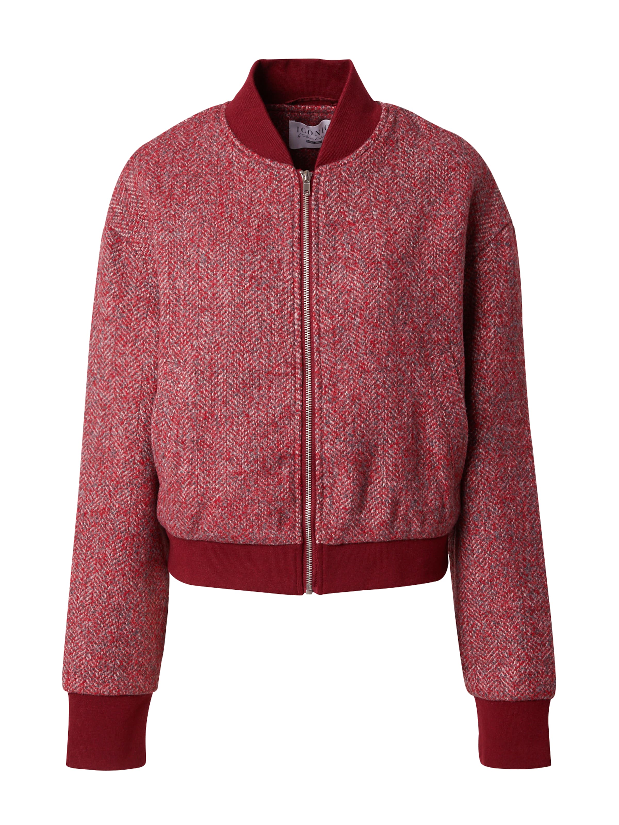 ABOUT YOU x Iconic by Tatiana Kucharova Kevad-sügisjope 'Orelia', värv punane: eest vaates