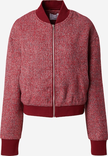 ABOUT YOU x Iconic by Tatiana Kucharova Between-season jacket 'Orelia' in Dark red / mottled red, Item view