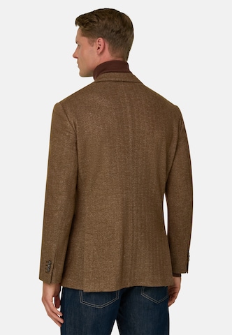 Boggi Milano Regular Fit Sakko in Braun