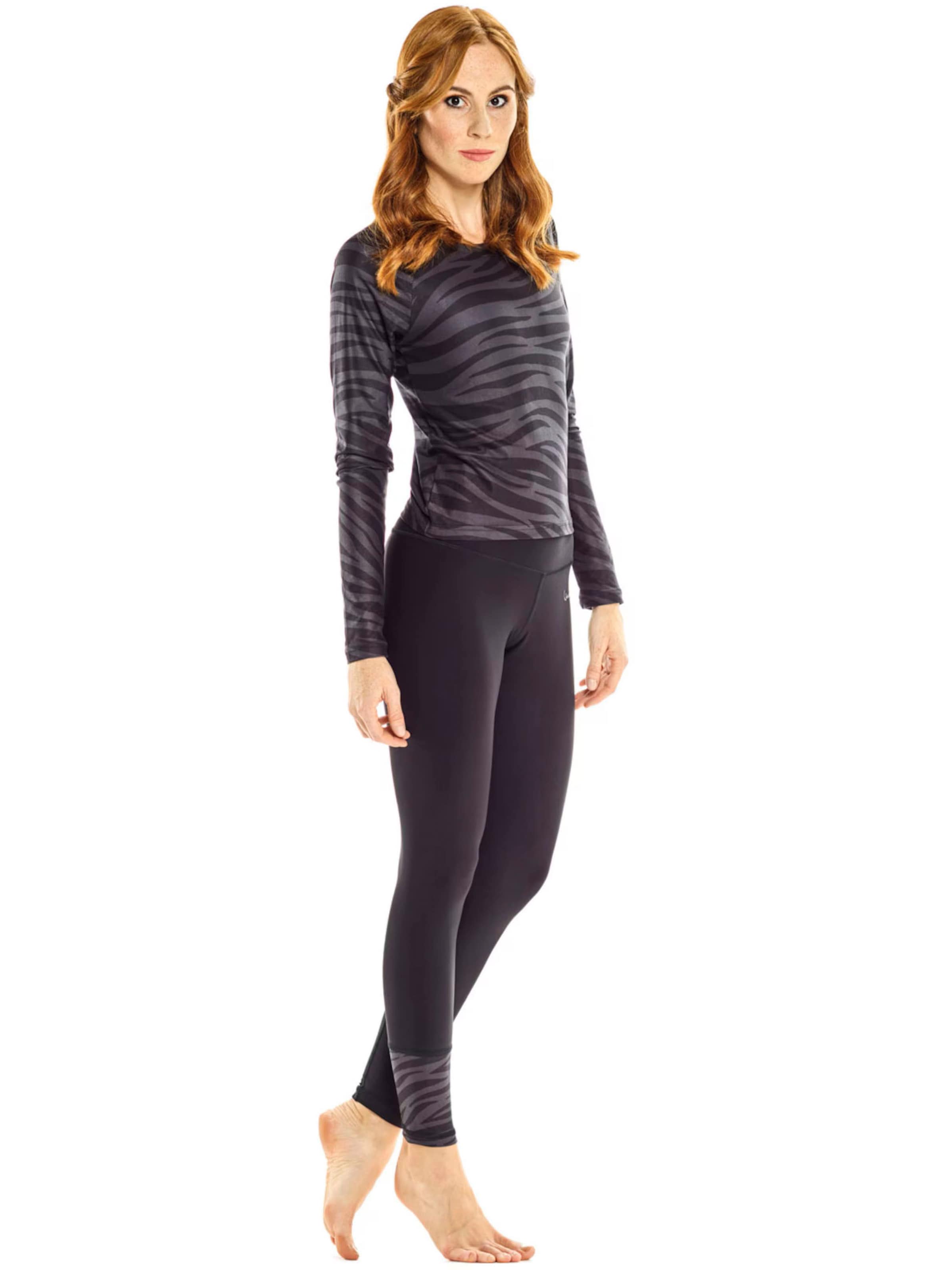 Winshape Скинни Спортивные штаны 'HWL116C' в Черный