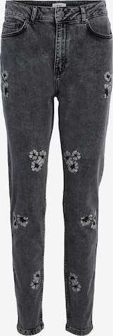 OBJECT Slimfit Jeans 'NAIA' i svart: framsida