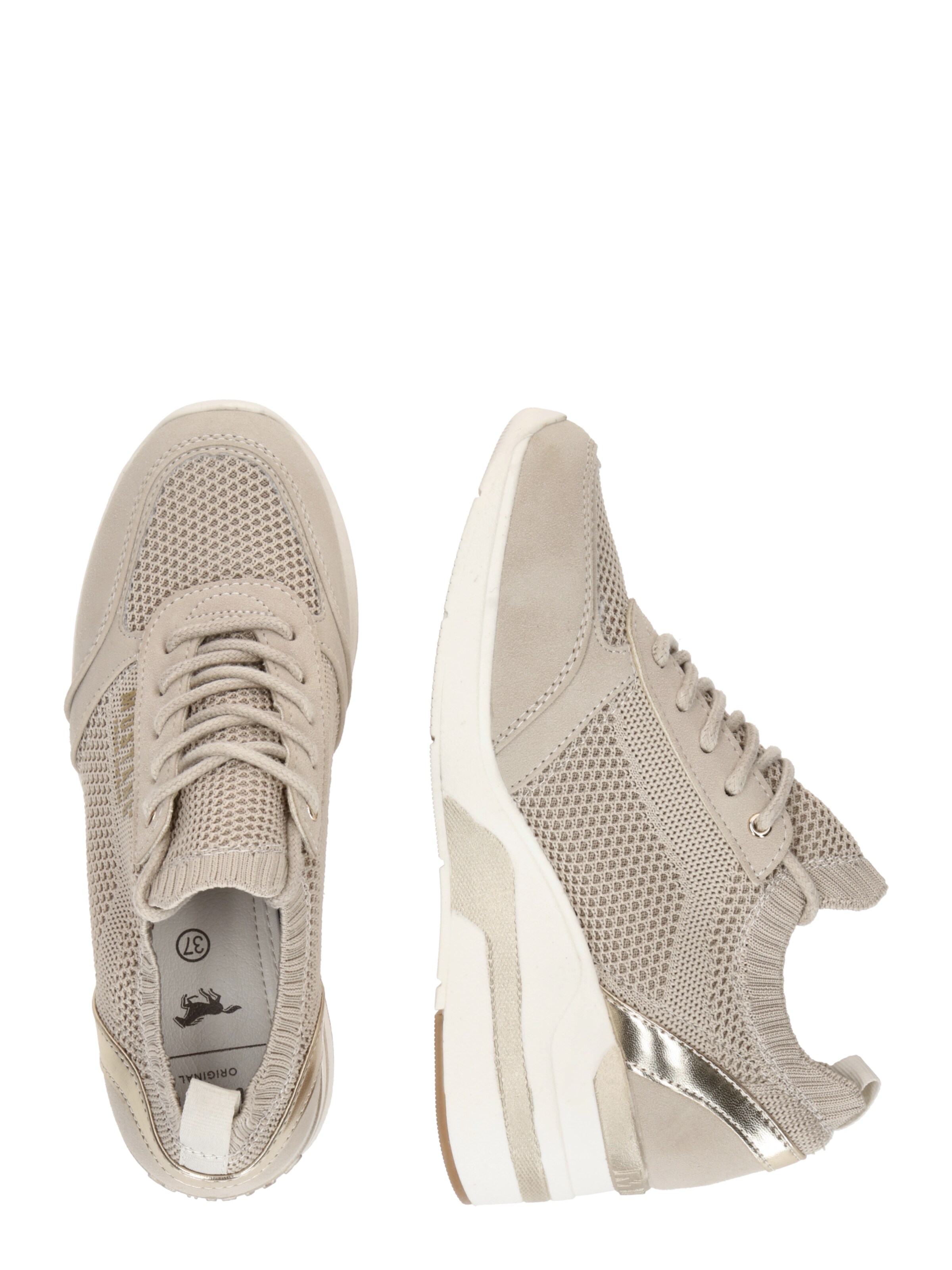 Sneaker bassa di MUSTANG in beige