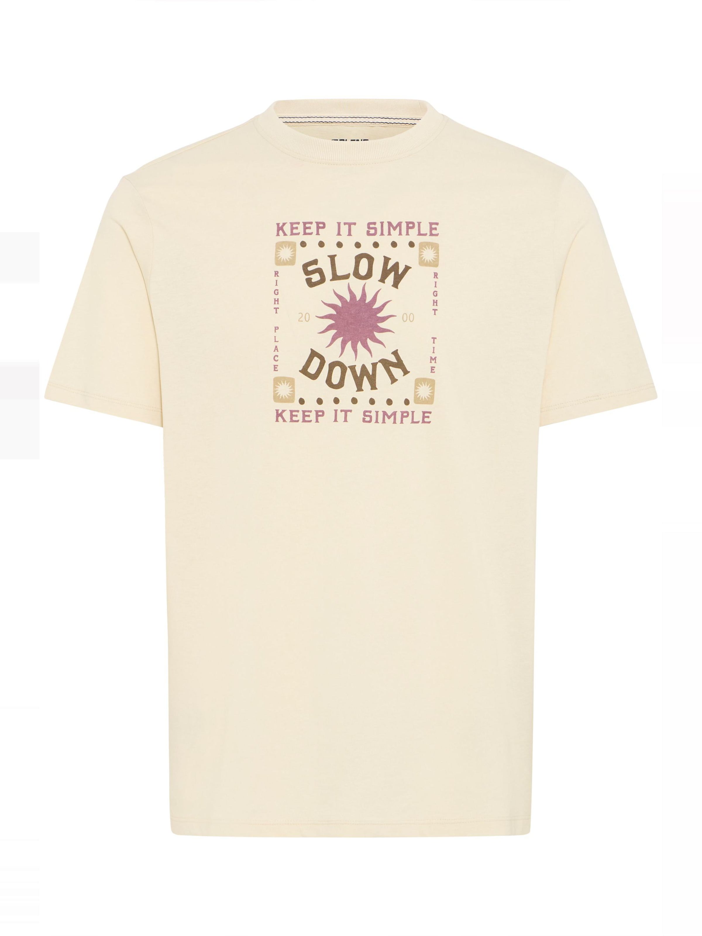 BLEND - Camisa 'BHJoey' em bege: frente