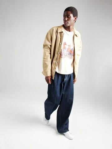 T-Shirt JACK & JONES en beige