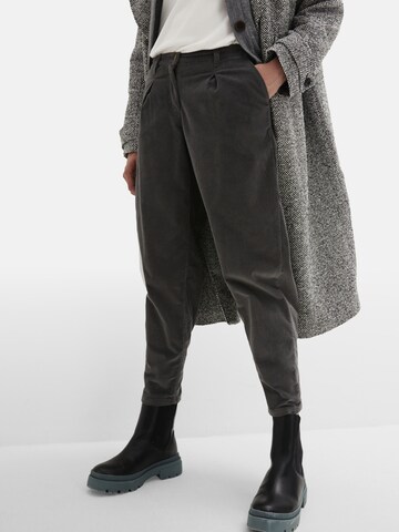 bonprix Loosefit Broek in Grijs: voorkant