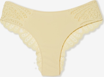 Slip 'ETREINTE' di ETAM in giallo: frontale
