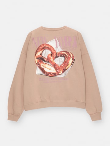 Pull&Bear Tréning póló - rózsaszín