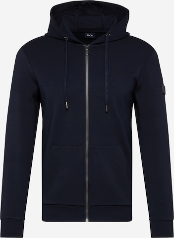 JOOP! Zip-Up Hoodie 'Stratos' in Blue: front