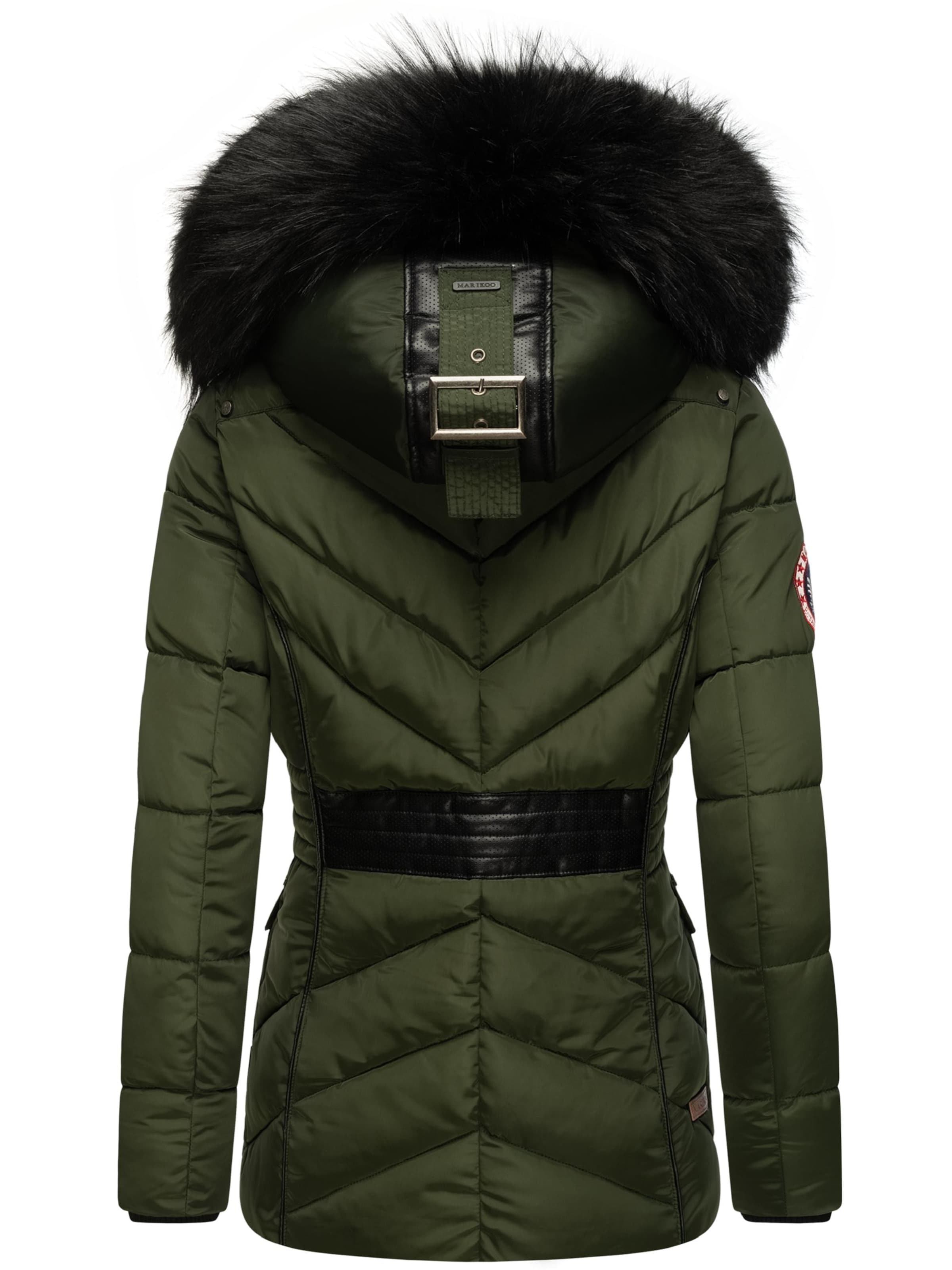 MARIKOO Vinterjacka 'Vanilla' i grön