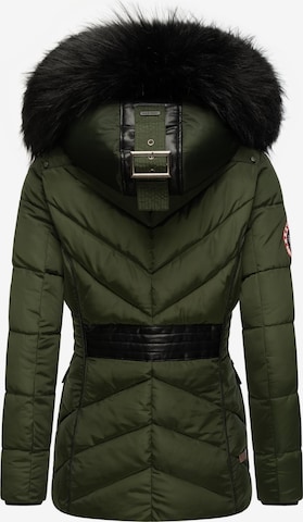 Veste d’hiver 'Vanilla' MARIKOO en vert