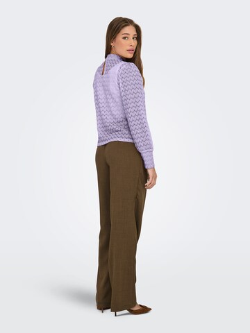 JDY Bluse 'JDYAVERY' in Lila