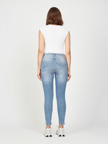 Gang Loose fit Jeans '94AMELIE CROPPED' in Blue