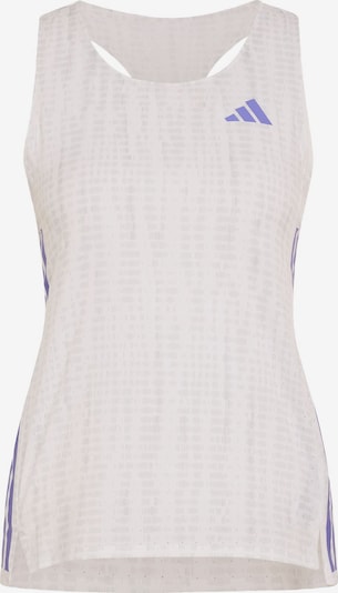 ADIDAS PERFORMANCE Sporttop 'Adizero' in L in lila / weiß, Produktansicht