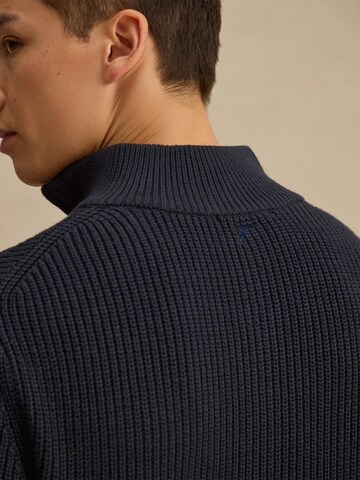 DAN FOX APPAREL Pullover 'Leart' in Blau