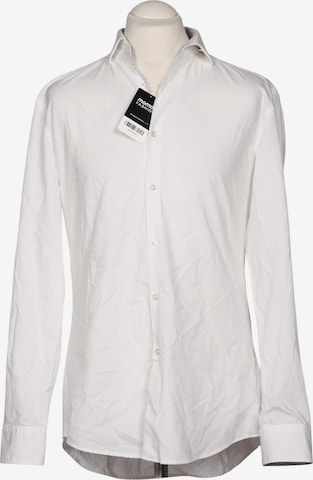 HUGO Hemd L in Weiß: Vorderseite