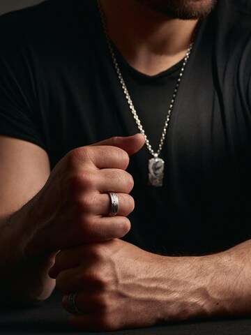 REYTEL Ring 'MOUNTAINS' in Zilver