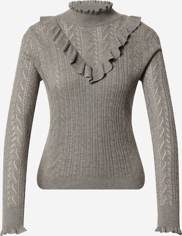 Pullover 'Elka' di EDITED in grigio: frontale