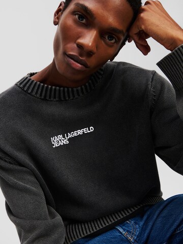 KARL LAGERFELD JEANS - Jersey en negro